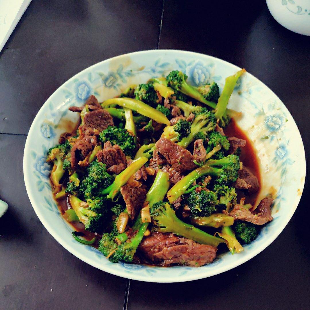 牛肉炒西兰花🥦