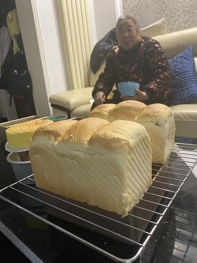 夺命软吐司(๑´ڡ`๑)超软拉丝极速方便的一次发酵吐司