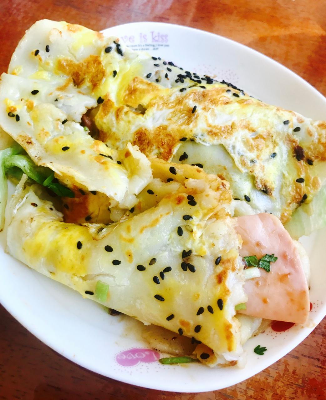 早餐鸡蛋饼