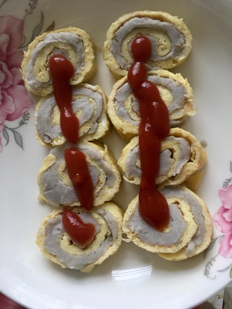 芋头蛋卷