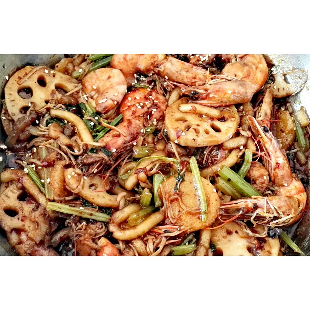 干锅虾虾（最详细的图文解说）