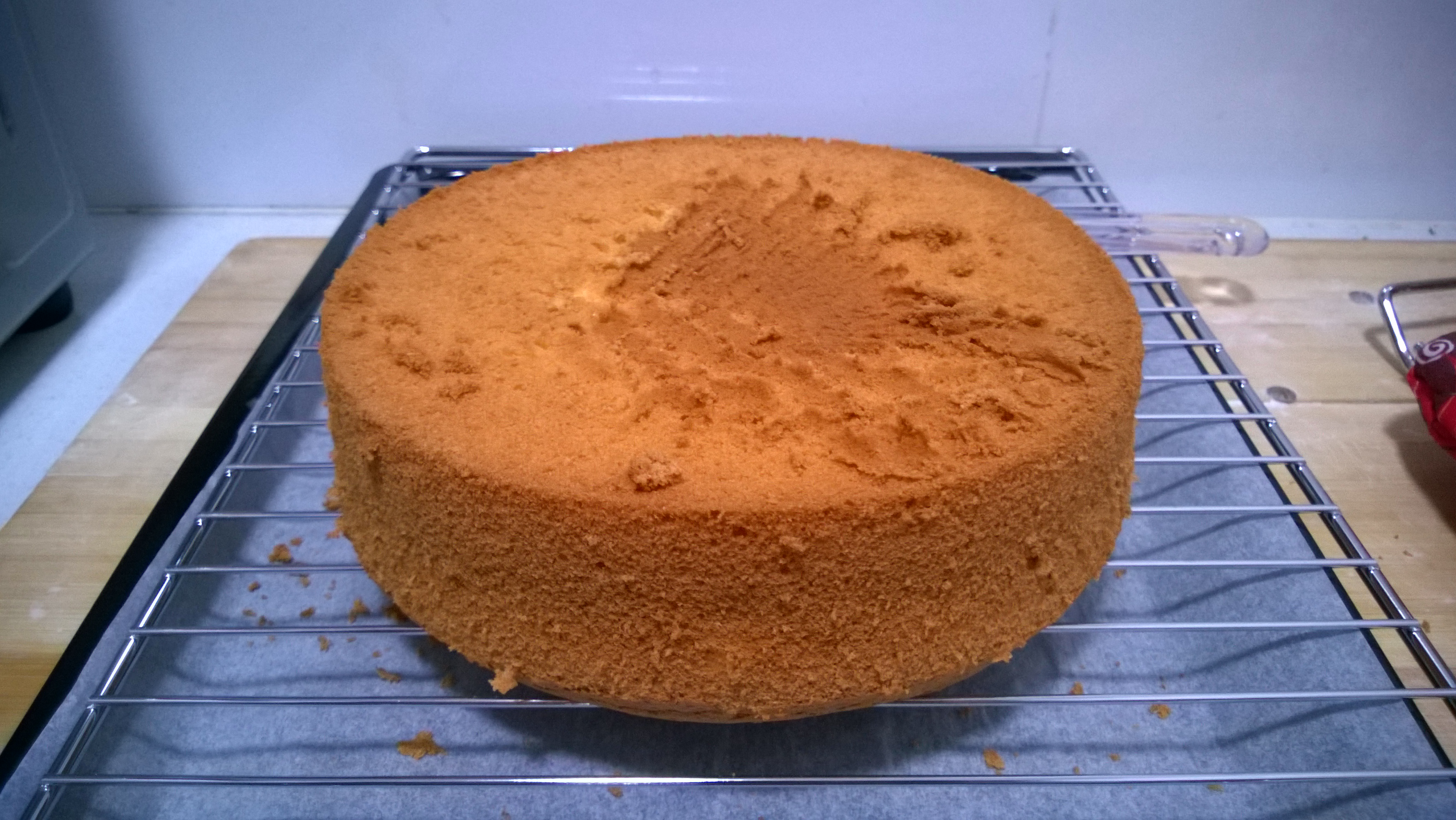 烤箱做蛋糕（戚风蛋糕的做法）