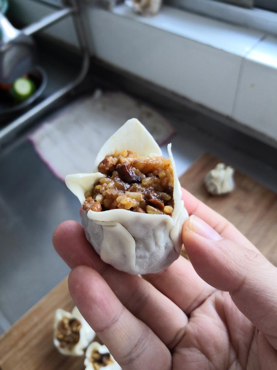 糯米烧卖的做法