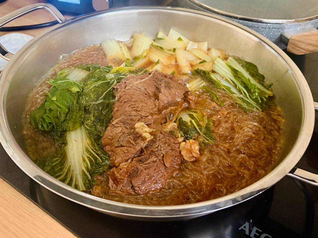 牛肉白菜炖粉条