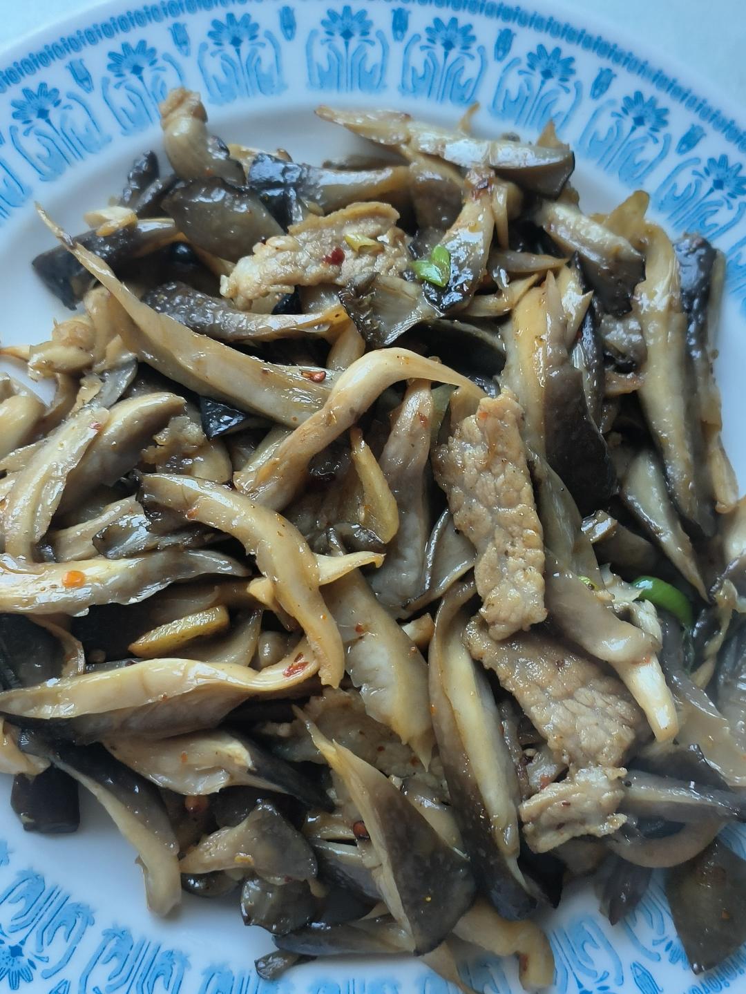 炒平菇（烧烤风味）