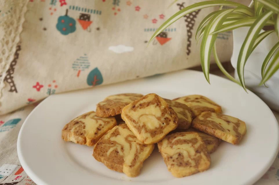 哥手把手教你做大理石曲奇