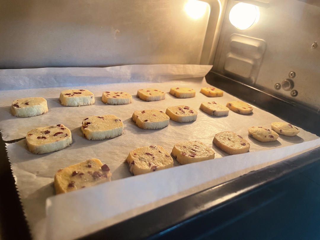 10L小烤箱烤一切--无需技巧零失败蔓越莓曲奇饼干