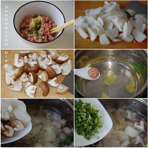牛肉丸子萝卜汤的做法 步骤7