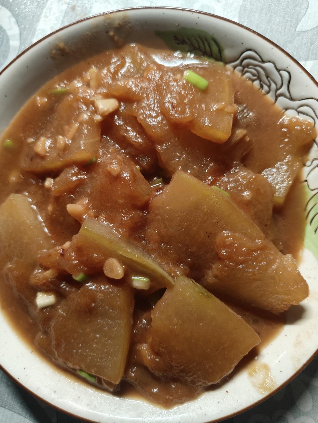 蚝油焖冬瓜