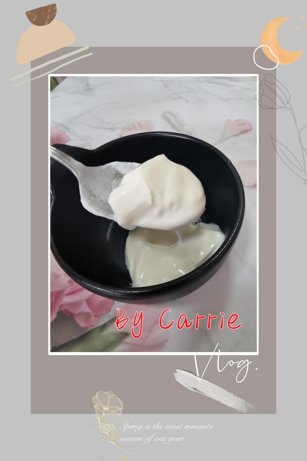 自制奶油奶酪【自制酸奶乳酪】可抹面做馅儿