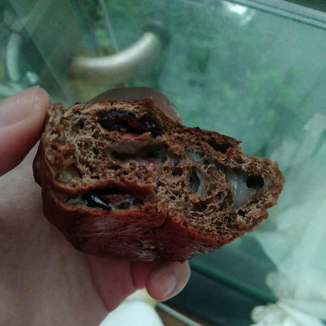 麻薯可可软欧包