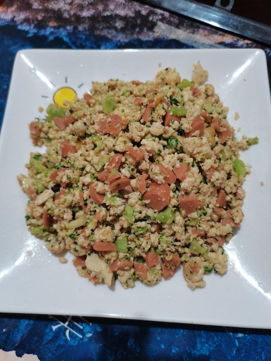 无米炒饭（豆腐）