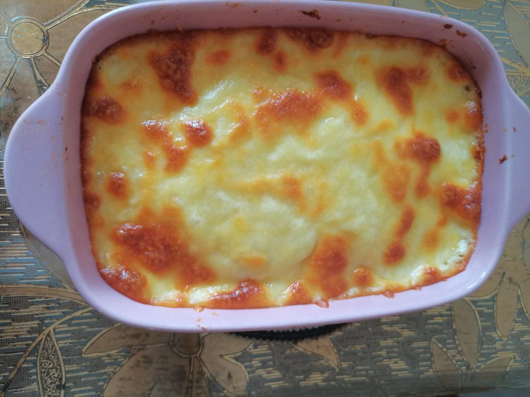 超拉丝芝士焗红薯❗奶香浓郁