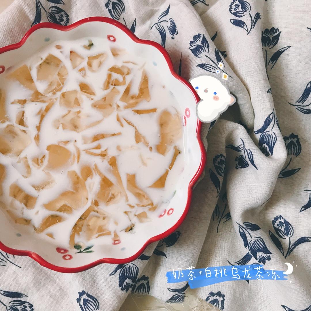 白桃乌龙茶冻