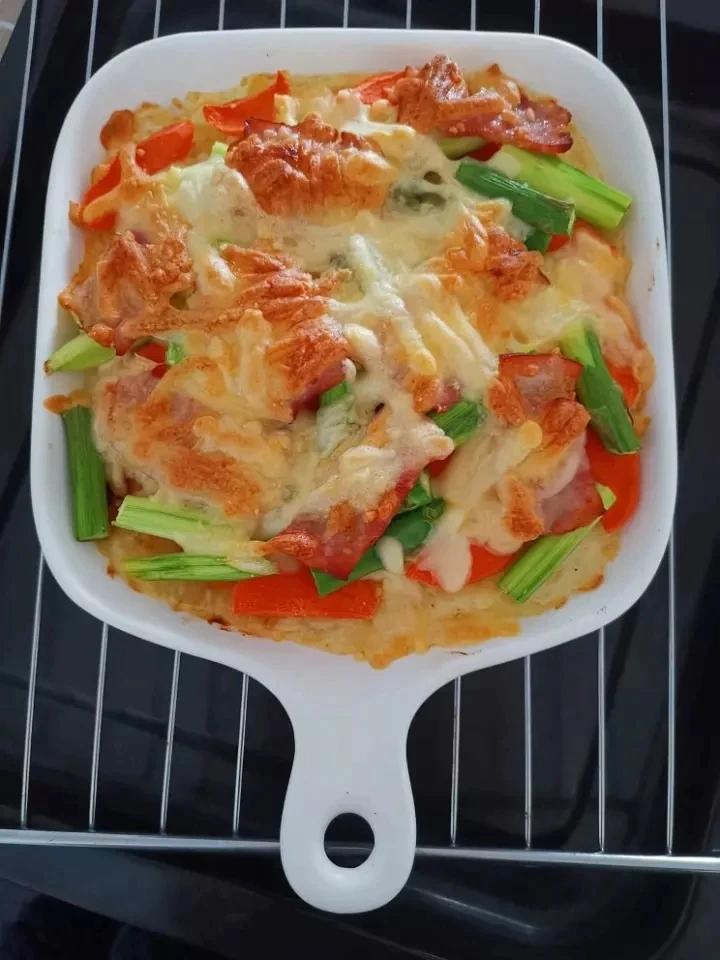 土豆泥饼底披萨