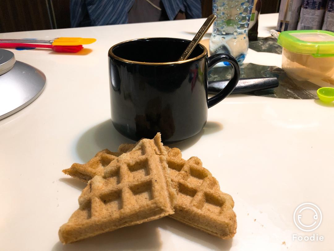 低热量生酮华夫饼晶晶