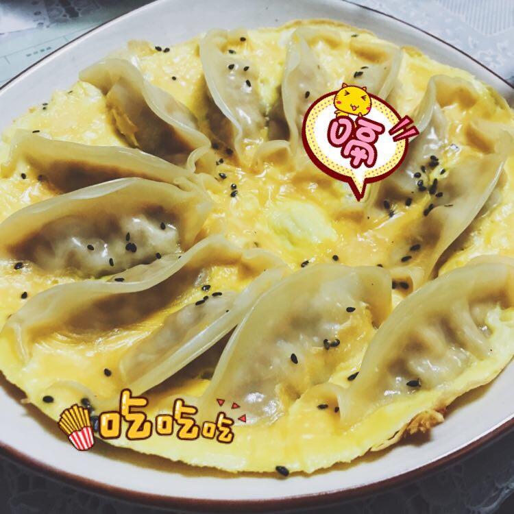 懒人快手抱蛋煎饺