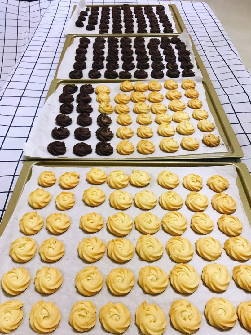 零失败花纹超级立体的黄油曲奇