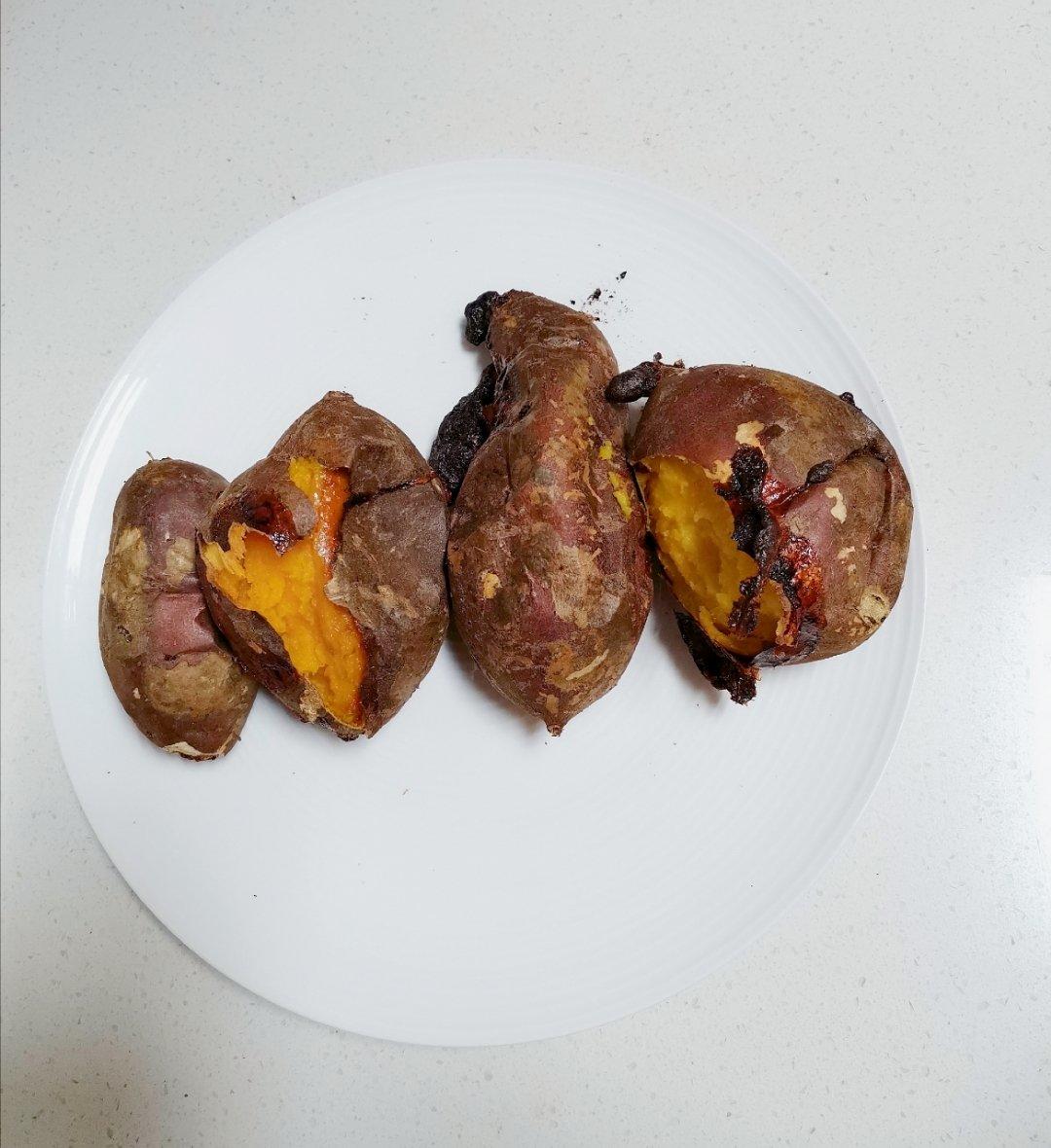 烤箱版烤地瓜秘籍