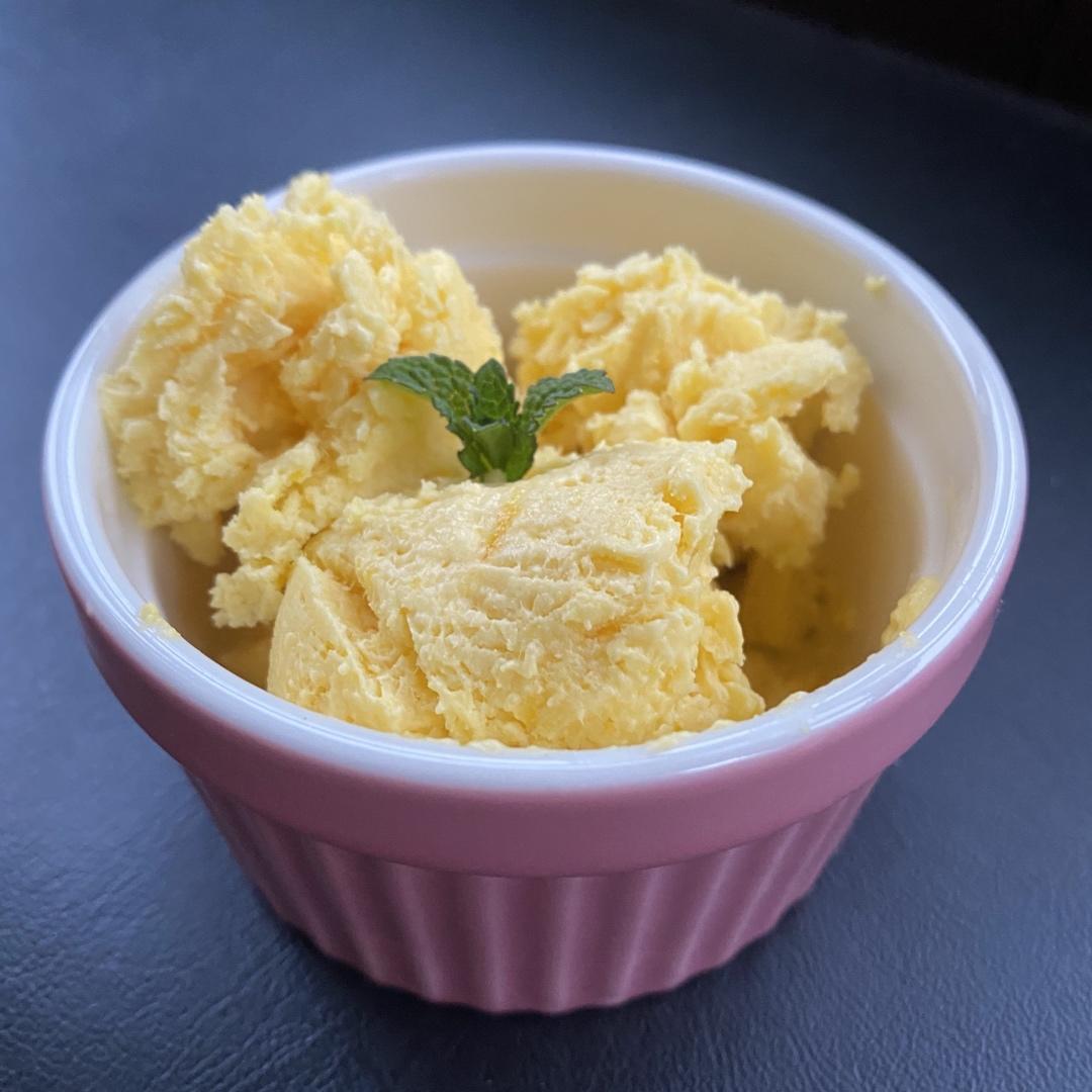 家庭版芒果冰激凌