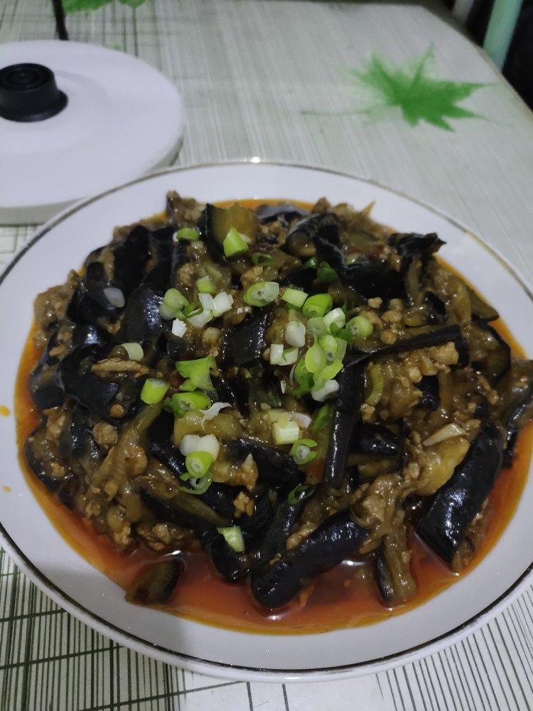 红烧肉沫茄子