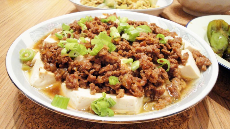 肉末蒸豆腐