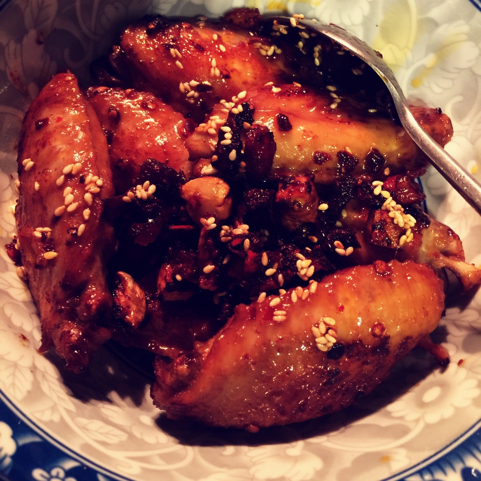 老干妈炒鸡翅