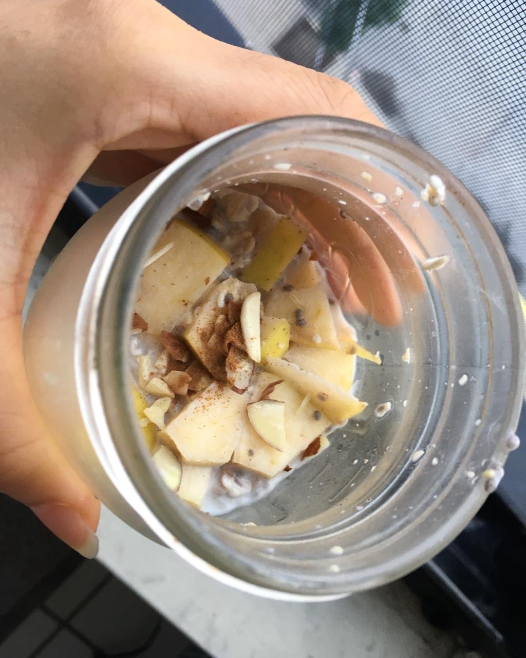 overnight oats 记录