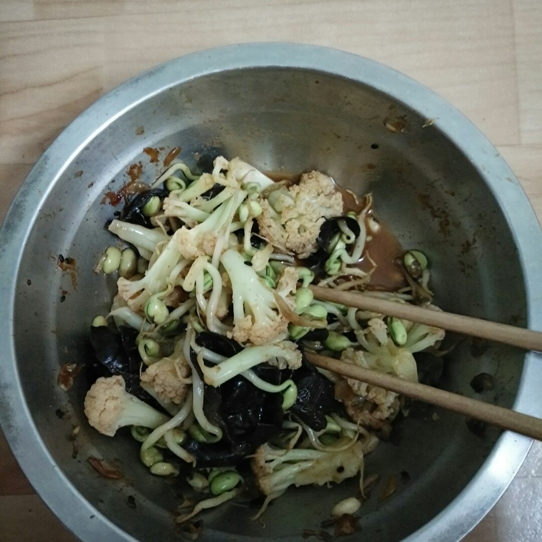 韩式凉拌豆芽