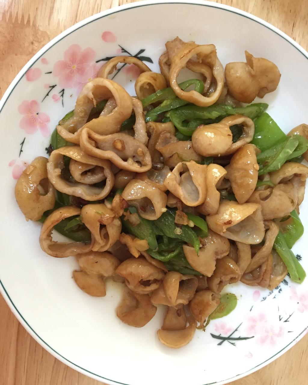 生炒肥肠——教你轻松洗肥肠