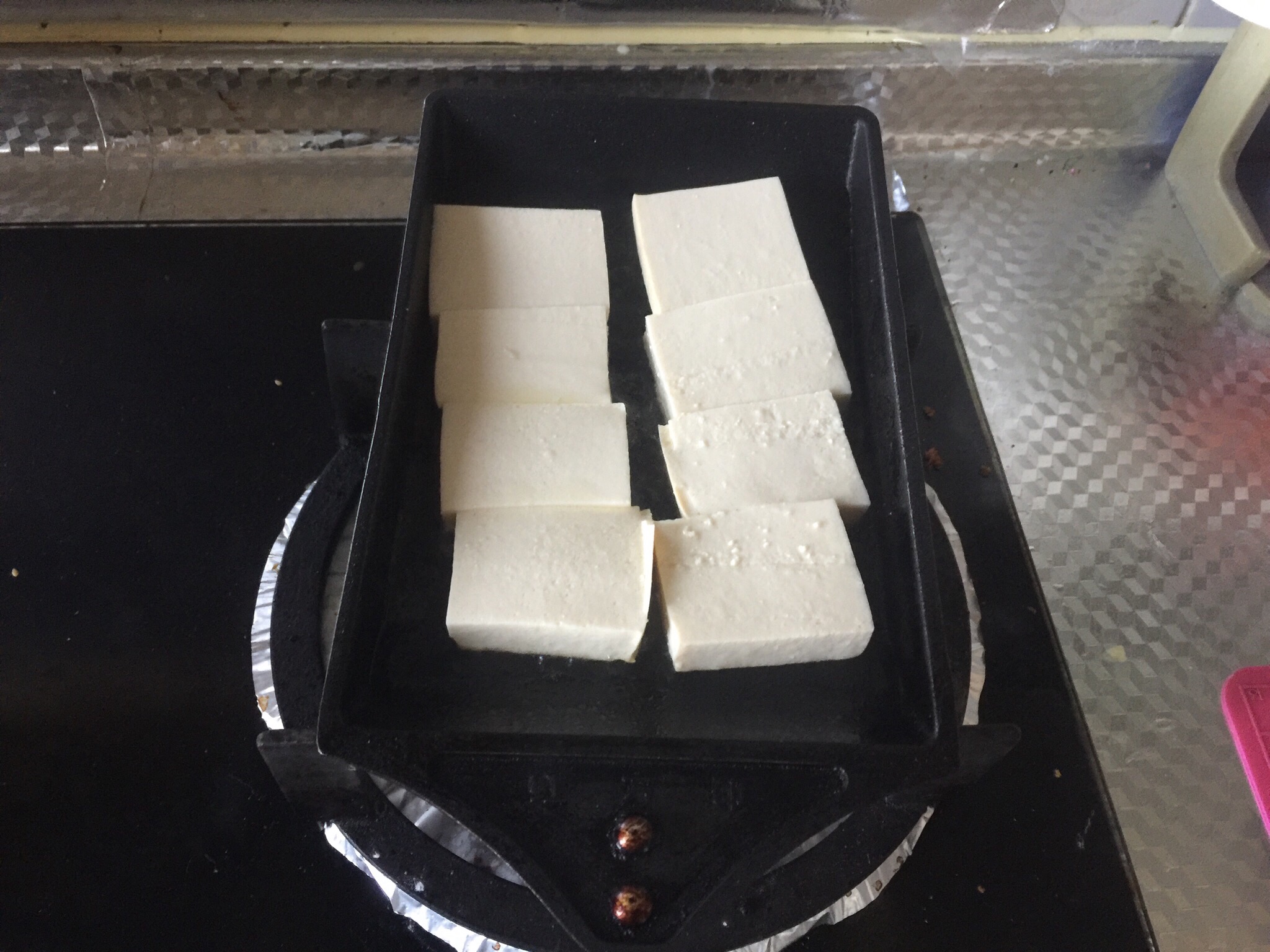 茄子香菇烧豆腐的做法 步骤4