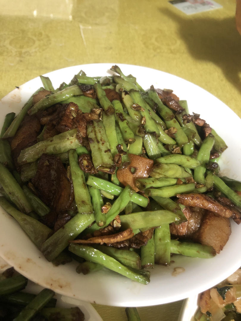 锅妈妈豇豆炒肉