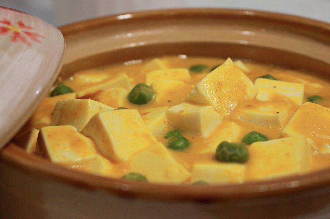 咸蛋黄豆腐