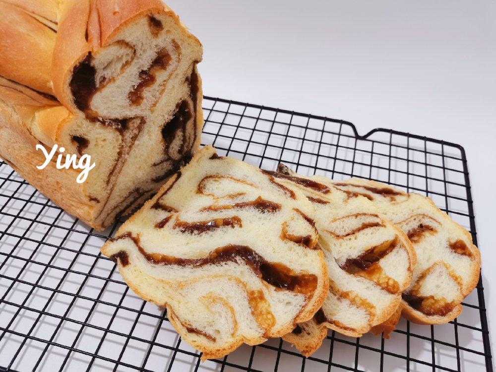 双重拉丝的红糖麻薯吐司