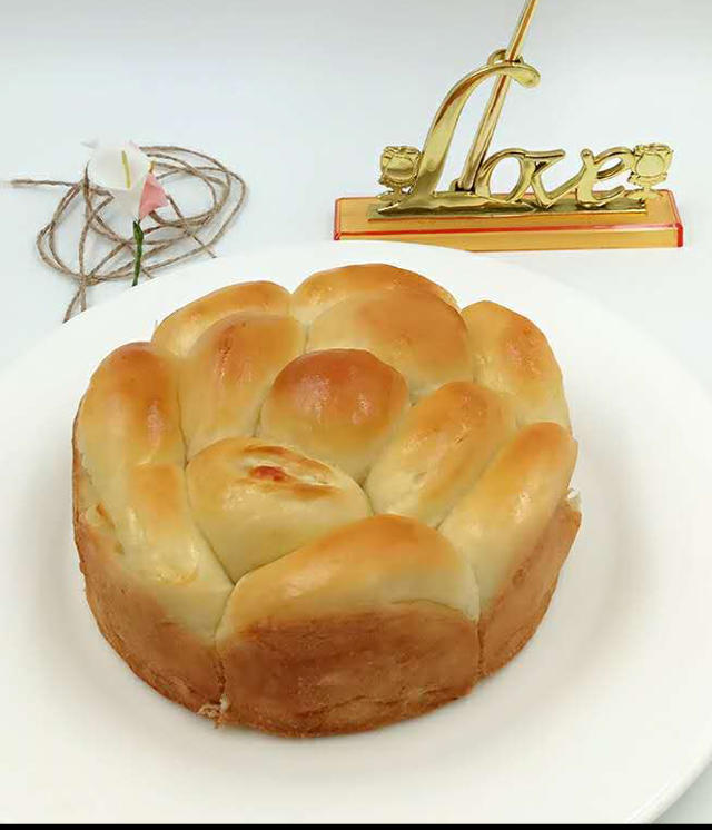 培根芝士花朵面包