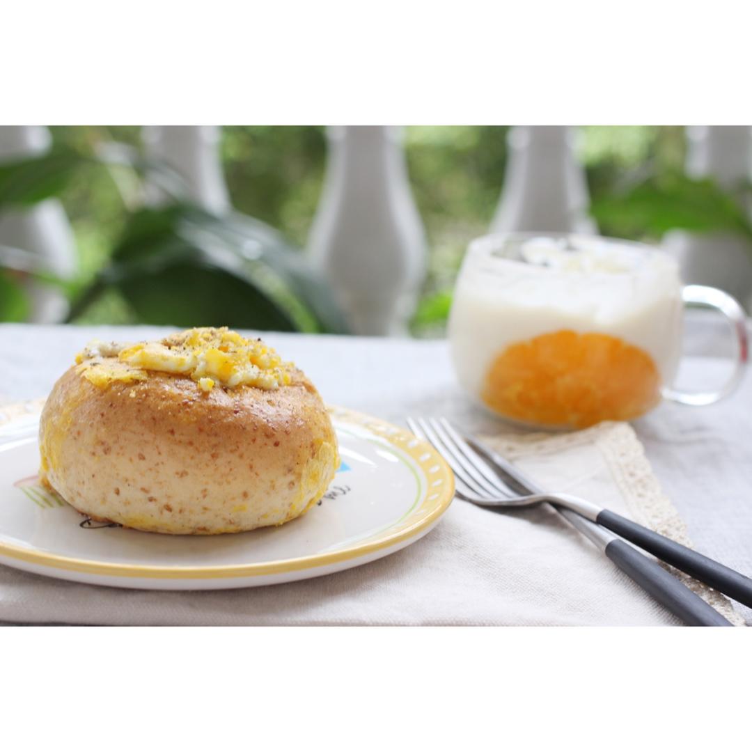 亚麻籽麦麸贝果