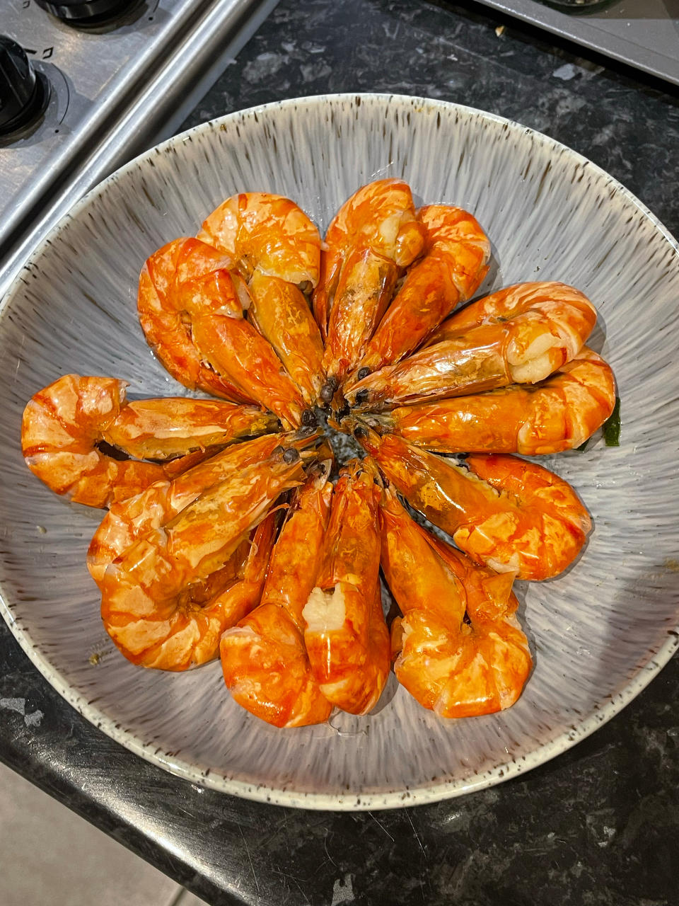 最简单的白灼虾（水煮）盐水基尾虾
