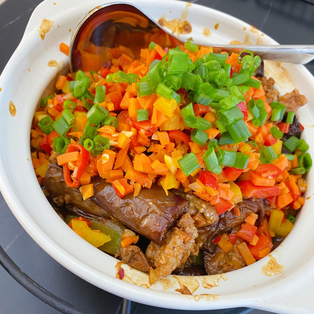 能吃三碗饭的终极豪华鱼香茄子