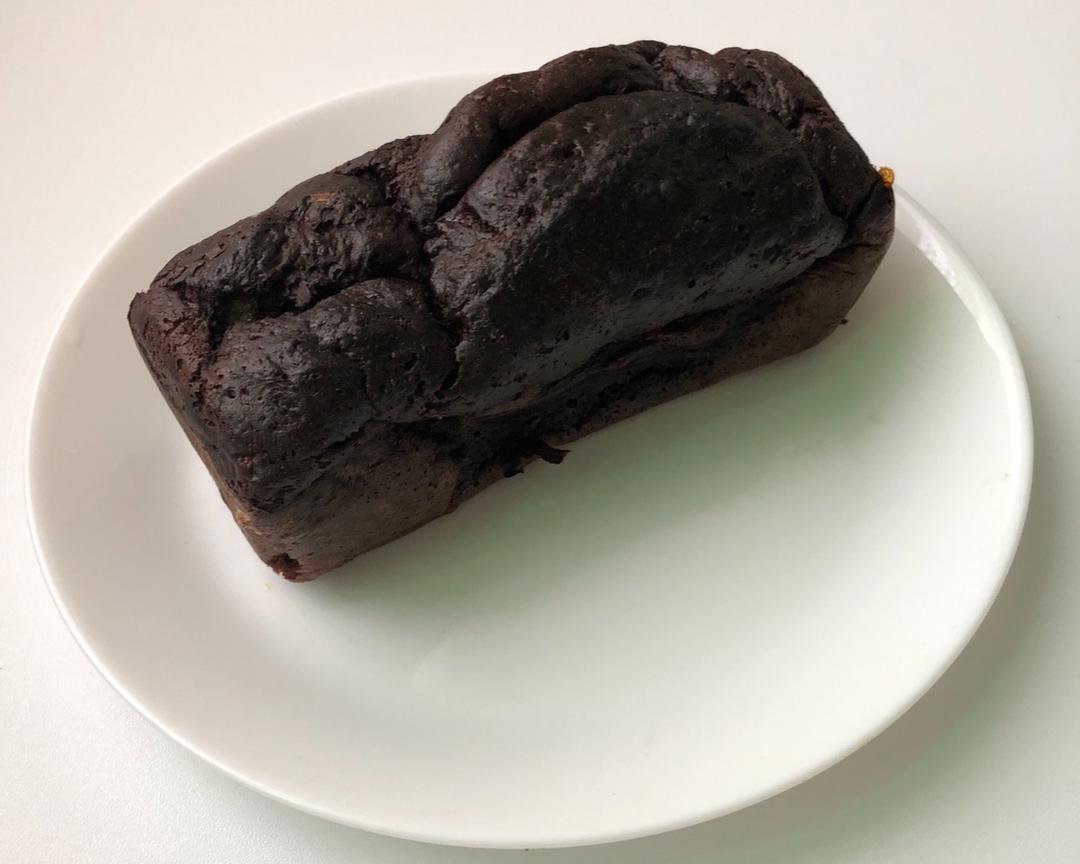 点心记录#香蕉可可布朗尼的做法