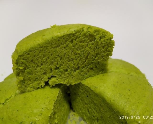 菠菜蒸糕的做法