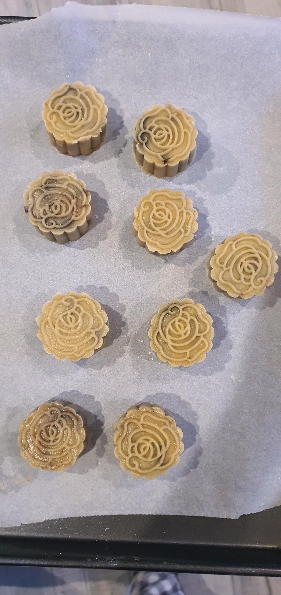 不需要糖浆不需要枧水的广式月饼