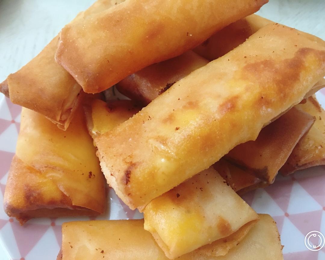 虾滑芝士春卷