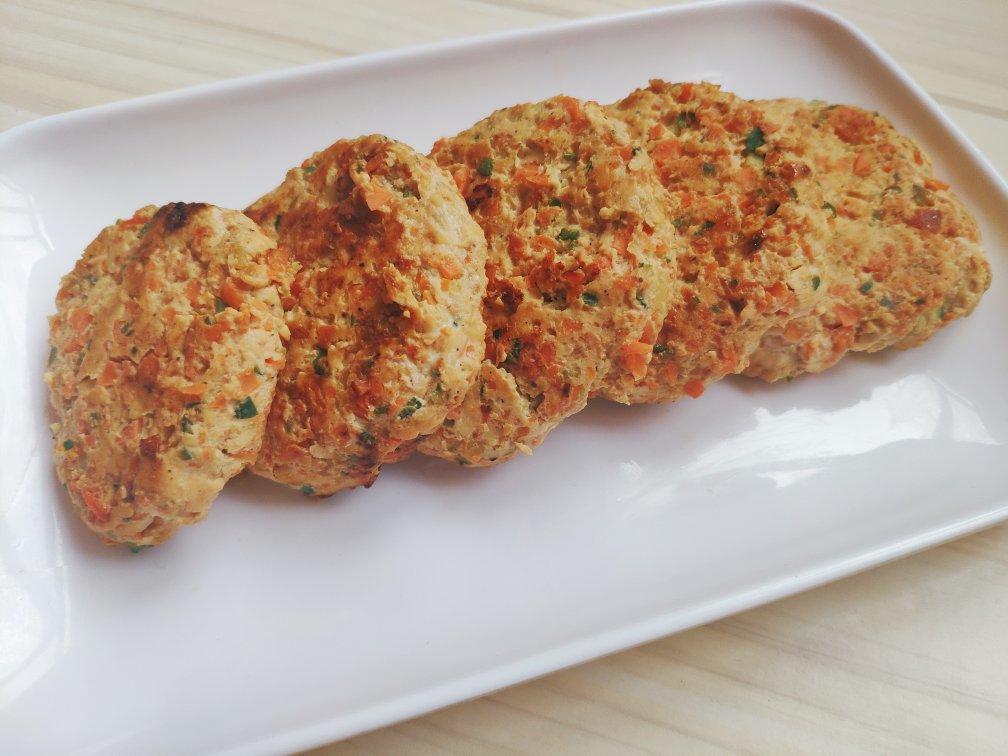 减肥餐低脂鸡胸肉饼