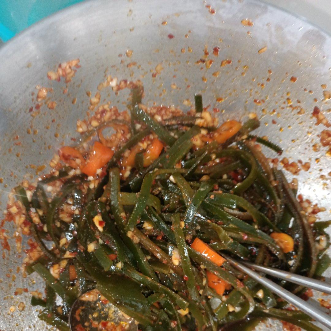 凉拌酸辣海带丝