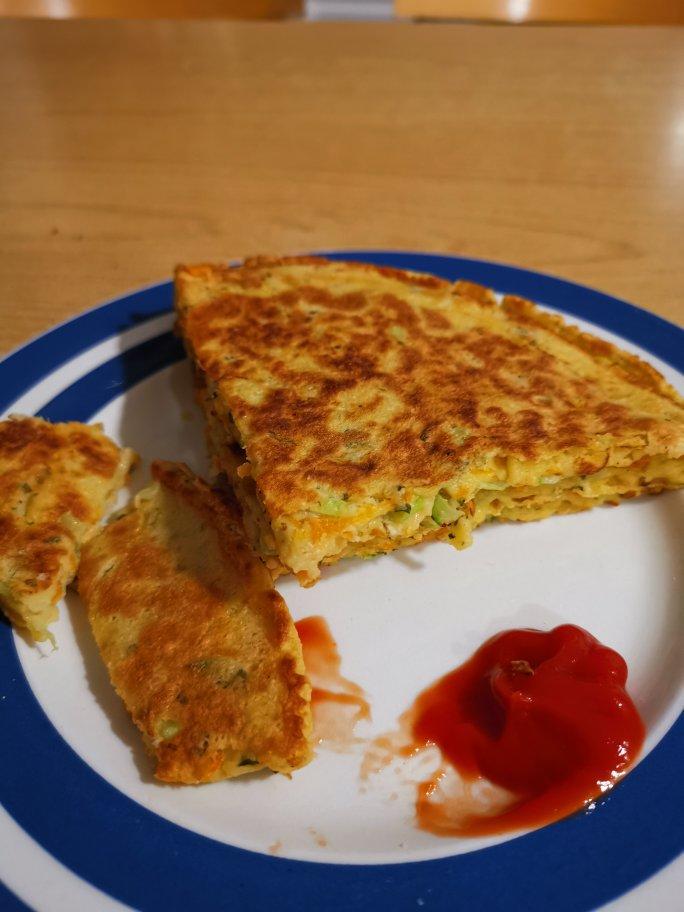葱花鸡蛋饼