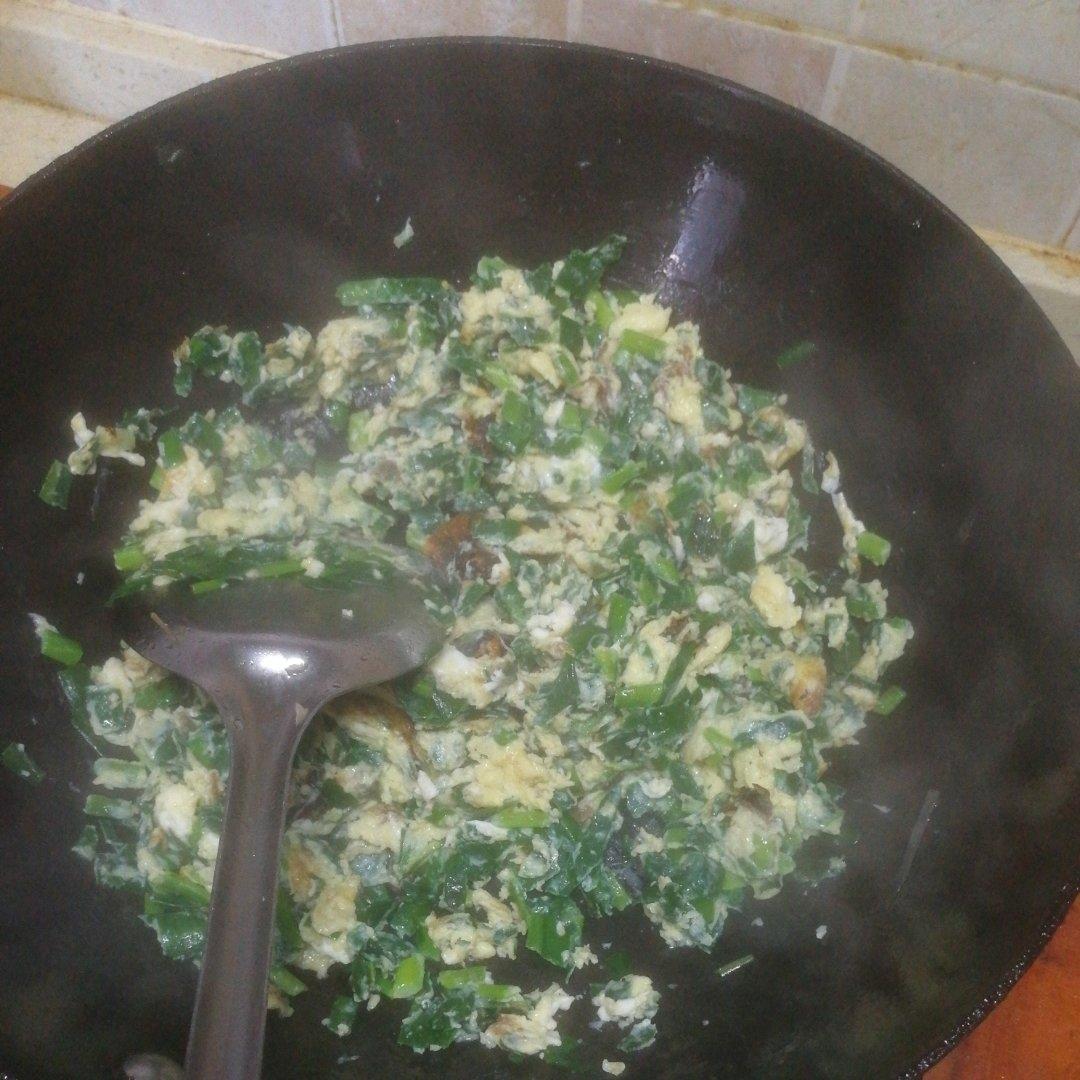 韭菜炒鸡蛋