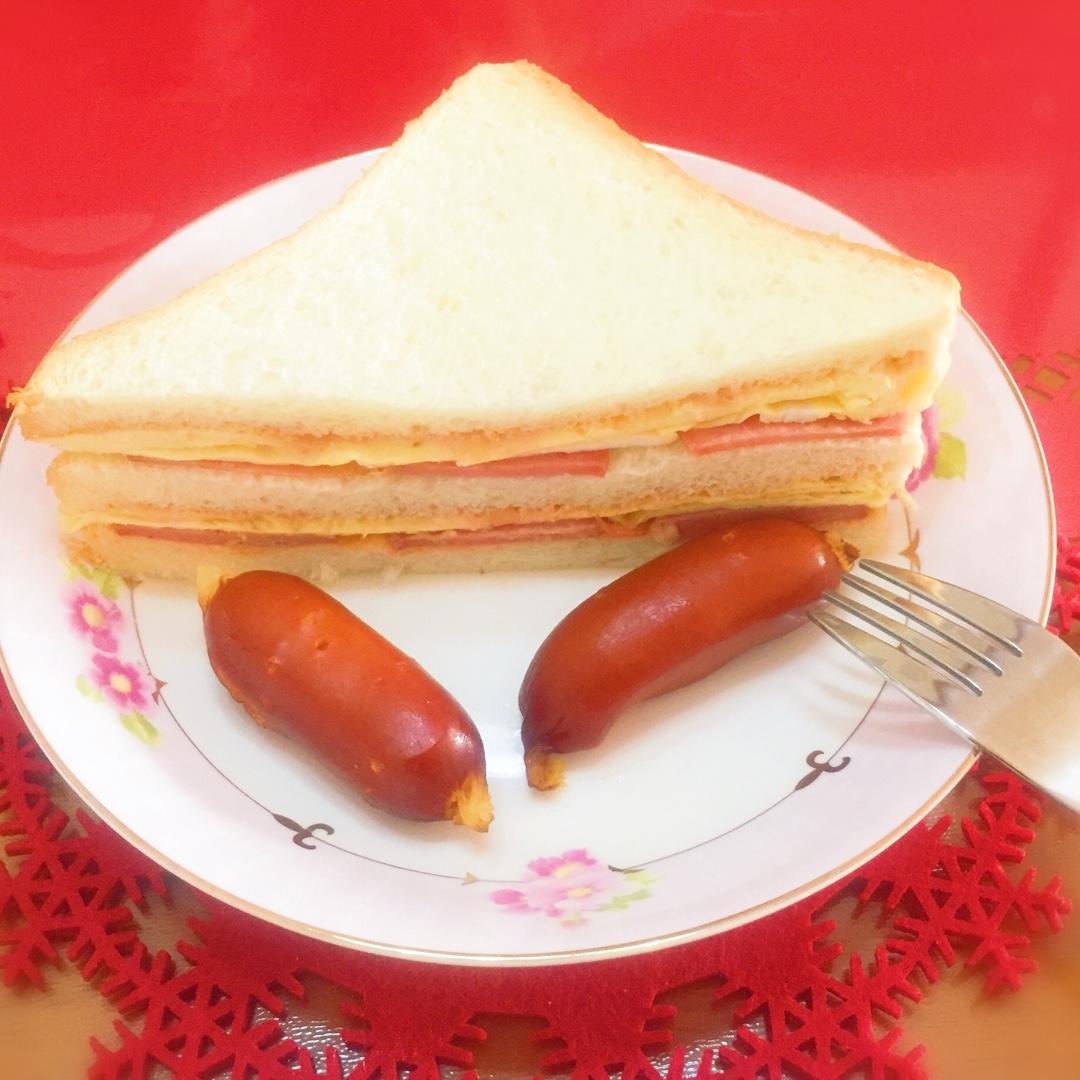早晨快手三明治
