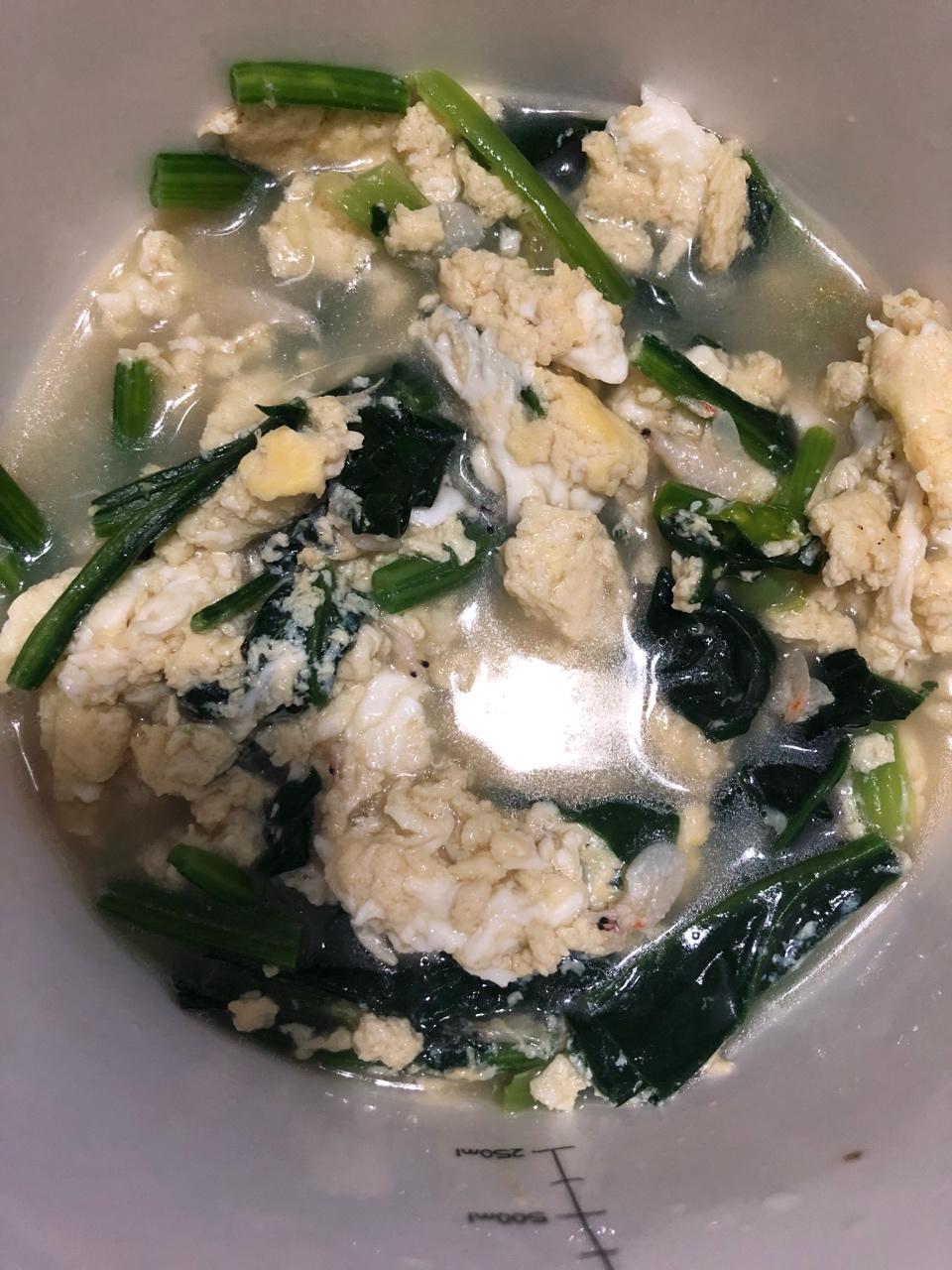 醇浓菠菜鸡蛋汤