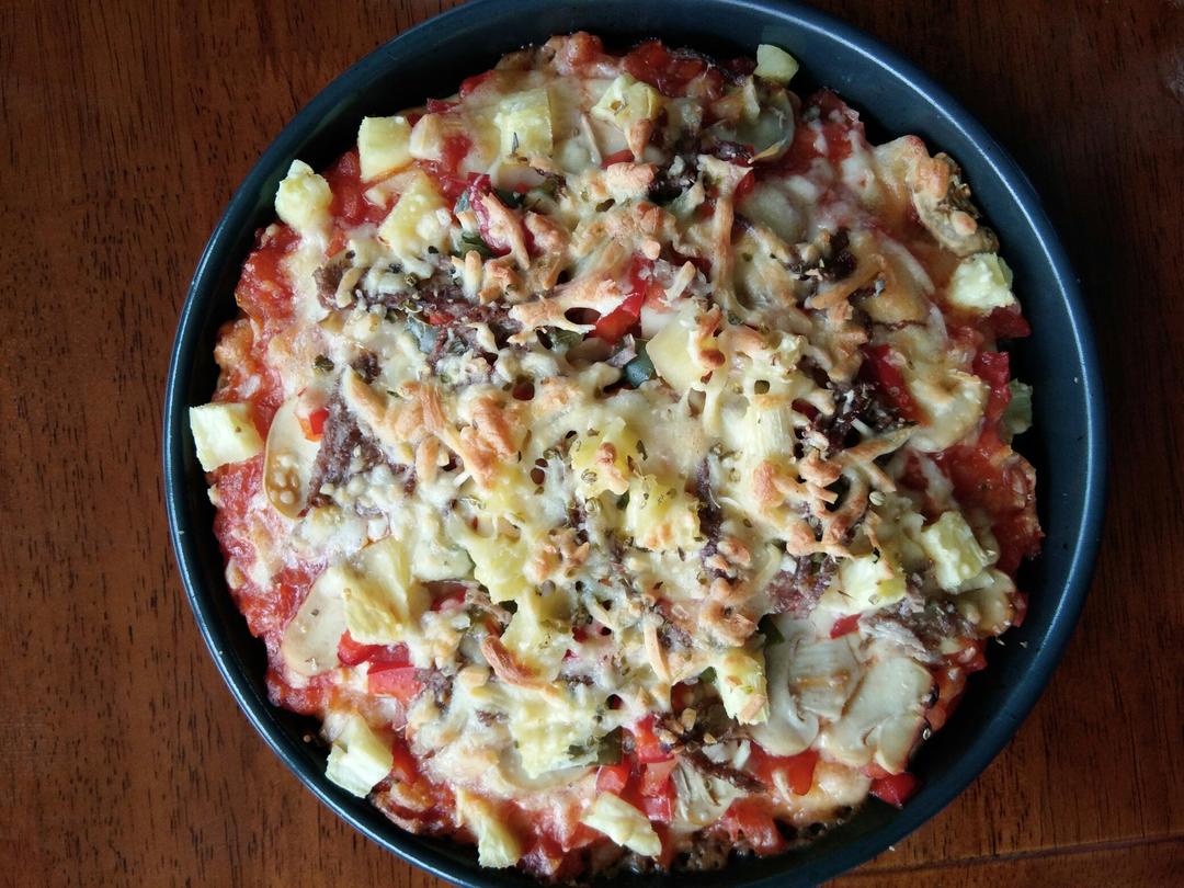 8寸纯手工什锦披萨