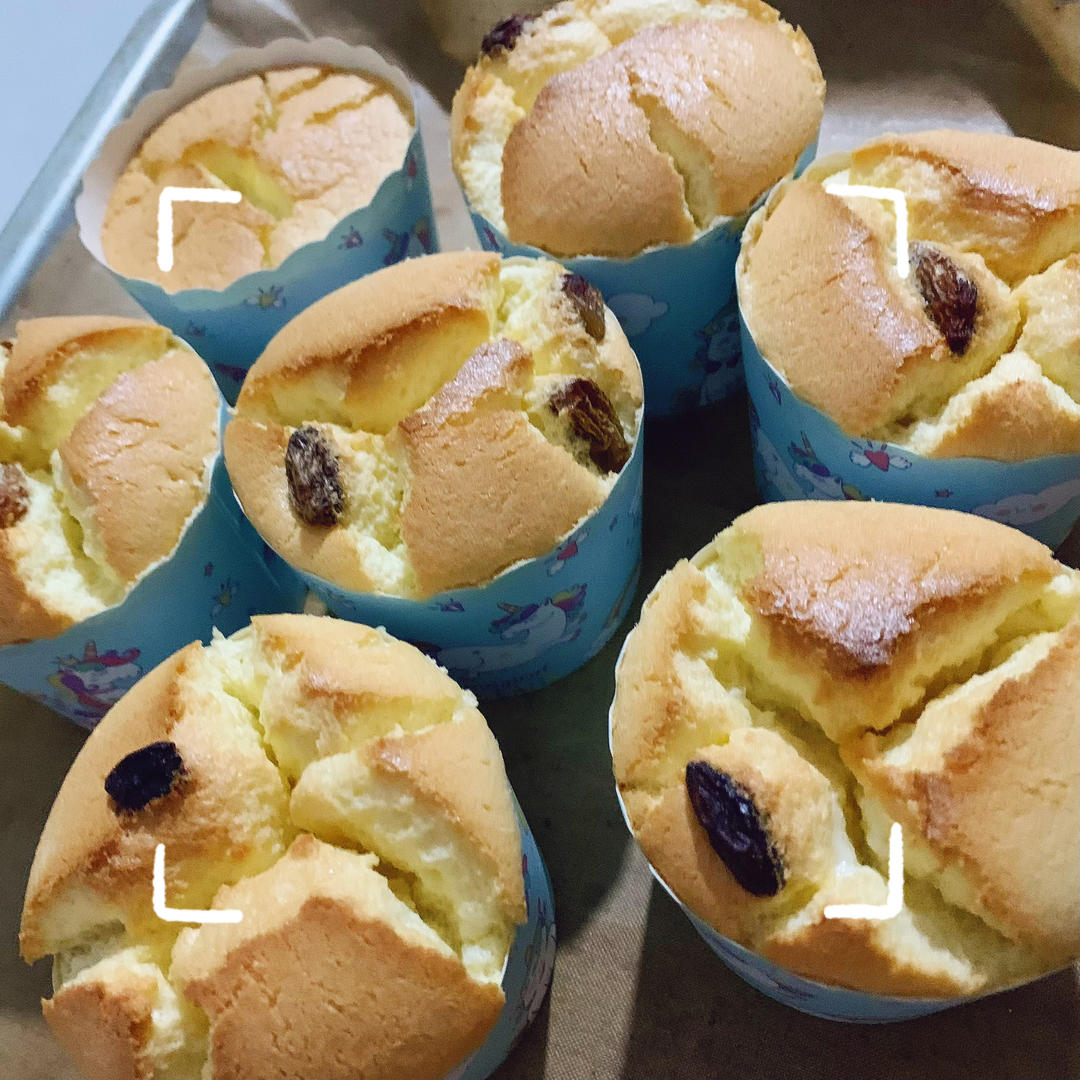 不回缩杯子蛋糕cupcake